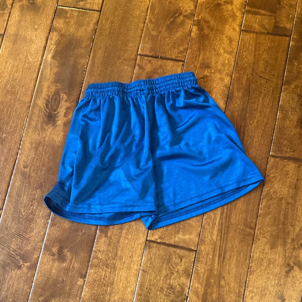 Blue YL Soccer Shorts